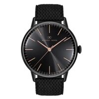 ĐỒNG HỒ AUGUST BERG – NAM – SERENITY NOIR BLACK – 10240F01VBK – DÂY PERLON – SAPPHIRE – 5ATM – 40MM