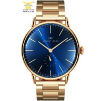 ĐỒNG HỒ AUGUST BERG NAM 10140D05SGD SERENITY DEEP BLUE – DÂY H-LINK – KÍNH SAPPHIRE – 5ATM – 40MM