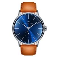 ĐỒNG HỒ AUGUST BERG NAM SERENITY DEEP BLUE – 10140E05LBN20 – DÂY DA – SAPPHIRE – 5ATM – 40MM
