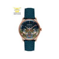 ĐỒNG HỒ AUGUST BERG NỮ M1ST0530A16VID MORRIS & CO – DÂY PERLON – KÍNH SAPPHIRE – 3ATM – 30MM