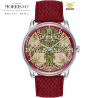 ĐỒNG HỒ AUGUST BERG UNISEX M1PL0538E17VRD MORRIS & CO – DÂY PERLON – KÍNH SAPPHIRE – 5ATM – 38MM