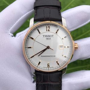 Đồng hồ Tissot Titanium Automatic Powermatic 80 vàng hồng T087.407.56.037.00