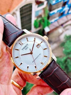 Đồng hồ Tissot Titanium Automatic Powermatic 80 vàng hồng T087.407.56.037.00