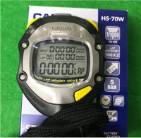 Đồng hồ bấm giây / giờ Casio HS-70W Stop Watch 100 Lap