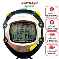 Đồng hồ bấm giờ CASIO HS70W chính hãng, bấm giây thể thao 100Lap chịu nước - KIM THÀNH SPORT
