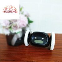 Đồng hồ bánh xe chạy bộ ERZAP, Đồng hồ báo thức lắc di chuyển im lặng ma thuật, 4 màu Đồng hồ báo thức lười biếng độc đáo Snooze