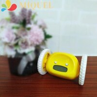 Đồng hồ bánh xe chạy MIQUEL, Đồng hồ báo thức lắc di chuyển im lặng độc đáo, Đồng hồ báo thức lười biếng ma thuật sáng tạo Học sinh