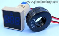 Đồng hồ báo Ampe AC 100A xanh lá