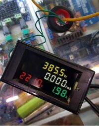Đồng hồ báo điện AC 4 thông số (màu)