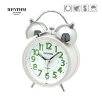 Đồng hồ báo giờ chuông reng Nhật Bản Rhythm CRA843NR03. KT 8.8 x 12.9 x 5.0cm. Vỏ nhựa. Dùng Pin.