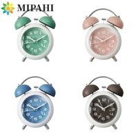 Đồng hồ báo thức chuông đôi MIPAHI Tròn học sinh tối giản Trẻ em