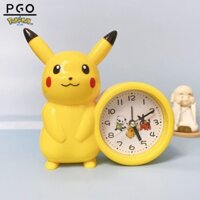 Đồng Hồ Báo Thức Để Bàn Hình pikachu Đáng Yêu