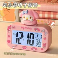 Đồng hồ báo thức điện tử tạo tác thức dậy đặc biệt cho học sinh, 2024 thông minh, đồng hồ đếm thời gian trẻ em gái mới, hiển thị học tập