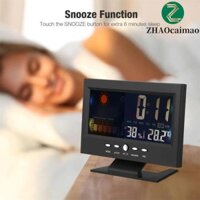 Đồng hồ báo thức điện tử ZHAOCAIMAO Màn hình màu Phòng khách sáng tạo