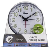 Đồng hồ báo thức Equity by La Crosse 14077 Analog Quartz Alarm Clock dễ đọc