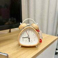 Đồng hồ báo thức giả gỗ tam giác