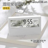 Đồng hồ báo thức Máy tính để bàn học sinh Đồng hồ điện tử thông minh Hẹn giờ hiển thị thời gian 2023 Phong cách mới Đánh thức chuyên dụng