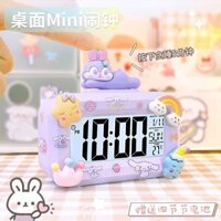 Đồng hồ báo thức Mini, đồng hồ bấm giờ, đồng hồ điện tử học tập, đồng hồ để bàn, đồng hồ báo thức mini cho học sinh trẻ em đa chức năng