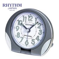 Đồng hồ báo thức Nhật Bản Rhythm CGE601NR08 Kt 8.1 x 7.2 x 2.3cm, 45g Vỏ nhựa, Dùng Pin