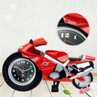 Đồng hồ báo thức trang trí mô hình xe máy đồng hồ đồ chơi trẻ em hoạt hình đồng hồ báo thức ảnh trang trí ngày lễ