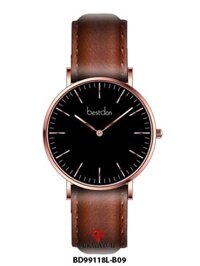 ĐỒNG HỒ BESTDON BD99118L-B09 Nữ Máy Quartz ( pin ) Kính sapphire Size 36mm 3ATM