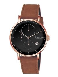 ĐỒNG HỒ BESTDON BD99198G-B02 Nam Máy Quartz ( pin ) Kính cứng Size 42mm 3ATM