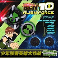Đồng hồ biến hình Tian Xiaoban ben10 Đồng hồ Hacker tuổi teen Đồ chơi trẻ em Đèn âm thanh Chiếu chính hãng Bộ 9JIN