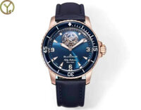 Đồng Hồ Blancpain Fifty Fathoms Tourbillon 8 Jours Màu Xanh Dương Replica Xưởng YS 45mm