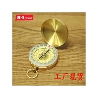 Đồng hồ bỏ túi G50 bằng đồng nguyên chất, nắp lật, la bàn ngoài trời, la bàn đa chức năng, la bàn phát sáng A123