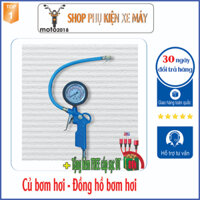 Đồng hồ Bơm Hơi kiêm Đo áp suất cho ô tô, xe máy - M8629 - [Tặng cáp sạc 3in1]