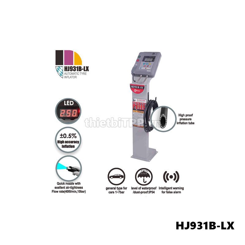 Đồng hồ bơm lốp tự động hiển thị số HJ931B-LX