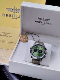 Đồng hồ Breitling 1884 nam Super fake giá rẻ mặt xanh ngọc 41mm