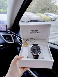 Đồng hồ Breitling 1884 Super Fake giá rẻ nam dây da màu đen 41mm