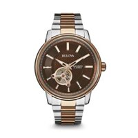 Đồng Hồ Bulova 98A140 Nam Máy Cơ Dây Kim Loại 45mm