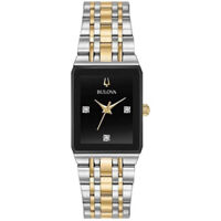 ĐỒNG HỒ BULOVA – FUTURO – NỮ – QUARZT (PIN) – ĐÍNH KIM CƯƠNG – 98P185
