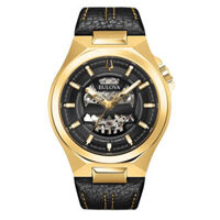 ĐỒNG HỒ BULOVA Maquina NAM 97A148 – AUTOMATIC – SAPPHIRE – LỘ MÁY – DÂY DA – 10ATM – 46MM
