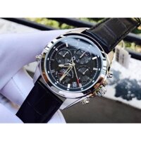 Đồng Hồ Bulova Nam 96B259 Precisionist Chronograph Black Leather Men’s Watch