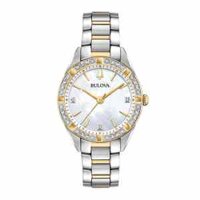 Đồng Hồ Bulova Nữ Dây Kim Loại Quartz 98R263