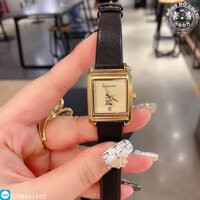 Đồng Hồ Burberry BU1571 Mặt Vuông Vỏ Vàng Gold Super Fake
