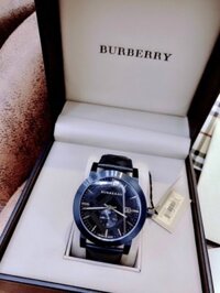 Đồng hồ Burberry nam dây da Burberry Men Made Black BU9906 Like Auth – DWatch