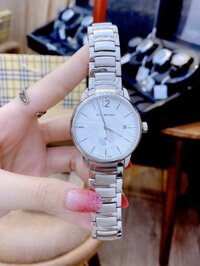 Đồng hồ Burberry nam dây kim loại Burberry BU10004 The Classic Round – Dwatch