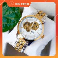 Đồng hồ Byino nam cơ lộ máy dây thép không gỉ đẳng cấp cho nam giới