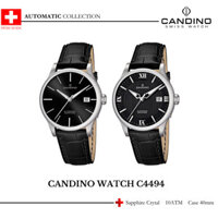 Đồng Hồ Candino C4494, xuất sứ Thuỵ Sĩ, thương hiệu Candino, kính Sapphire, đồng hồ cơ