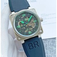 Đồng hồ cao cấp Bell & Ross cho nam, phong cách doanh nhân, cơ khí tự động, thể thao đa chức năng