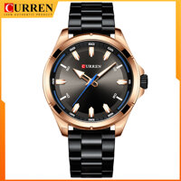 Đồng hồ cao cấp CURREN Đồng hồ đeo tay nam Quartz Business Đồng hồ đeo tay thời trang đồng hồ đeo tay thép cổ điển LazadaMall
