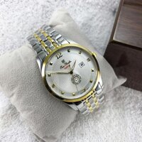 Đồng hồ cao cấp nữ dây inox OP6375-W2