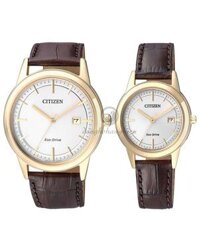 Đồng hồ cặp Citizen AW1233-01A & FE1083-02A