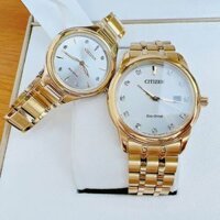 Đồng Hồ Cặp Citizen Eco-Drive BM7342-50A và FE2102-55A