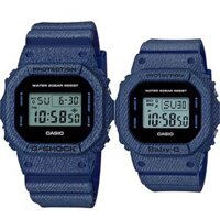 ĐỒNG HỒ CẶP ĐÔI CASIO G-SHOCK GBGD-560DE-2 & BABY-G DW-5600DE-2 Dây nhựa - Màn hình số