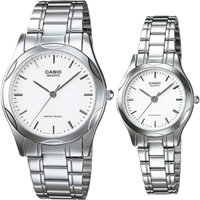 Đồng Hồ Cặp Đôi Casio MTP-1275D-7ADF & LTP-1275D-7ADF Dây Kim Loại - Chống Nước